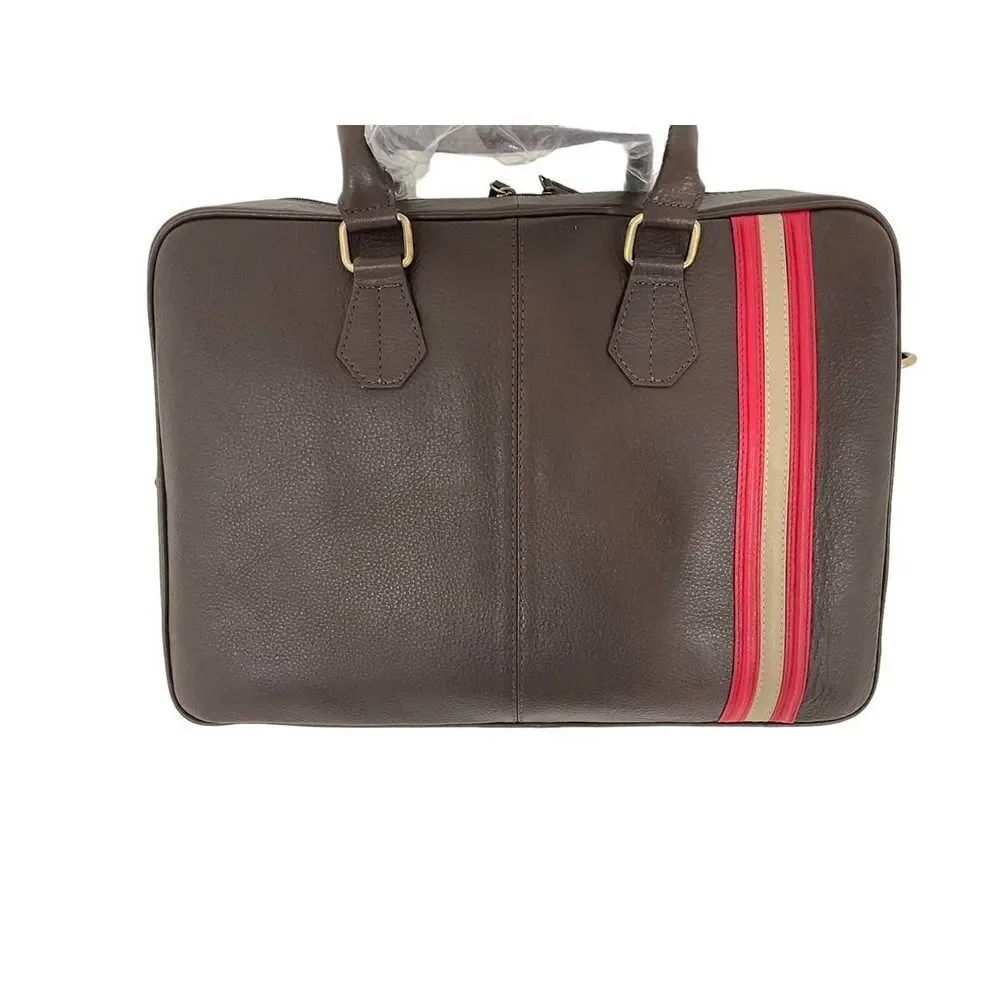 Leather Laptop Briefcase Bag